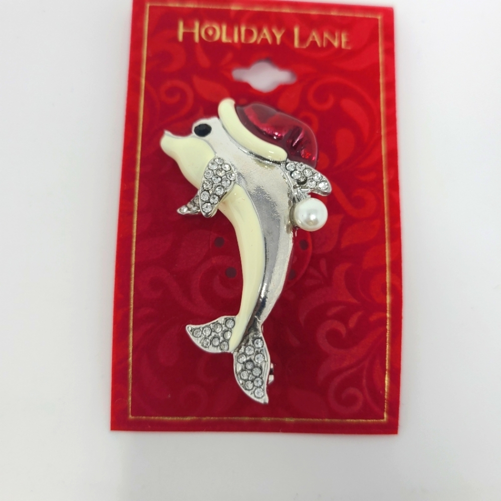 Holiday Lane Dolpin Pin